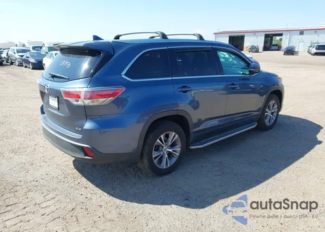 2014 Toyota Highlander Xle V6 from USA, damaged, VIN 5TDKKRFH4ES014041